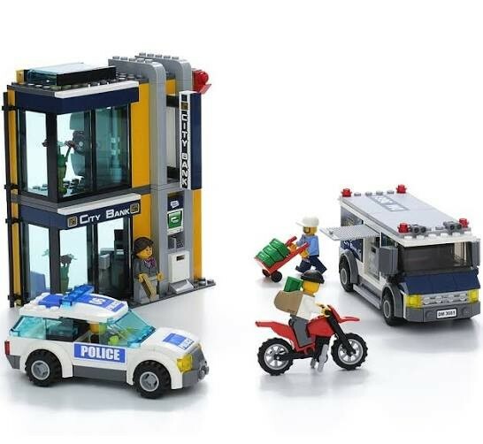 lego city bank 3661