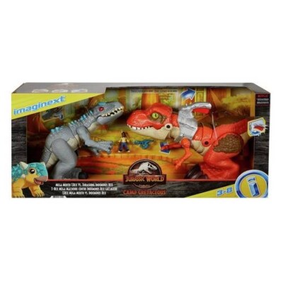 Imaginext Jurassic World Camp Cretaceous Vs Indominus