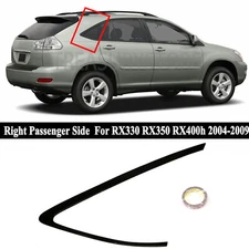 Right Passenger Side Rear Quarter Window Trim For Lexus RX330 RX350 RX400h 04-09