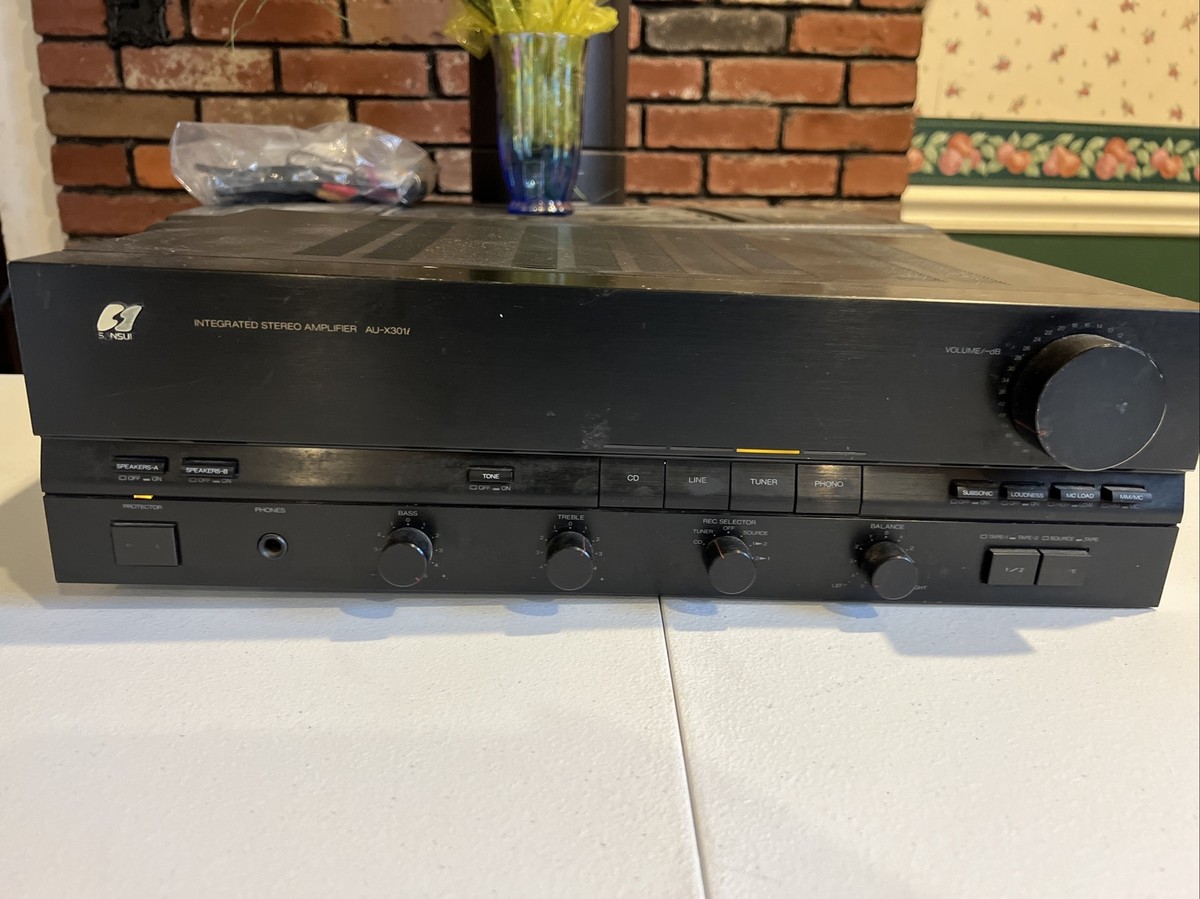 sansui AU-X301i Receiver | eBay