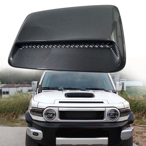 Engine Hood Cover Trim For Toyota FJ Cruiser 20072023 Carbon Fiber