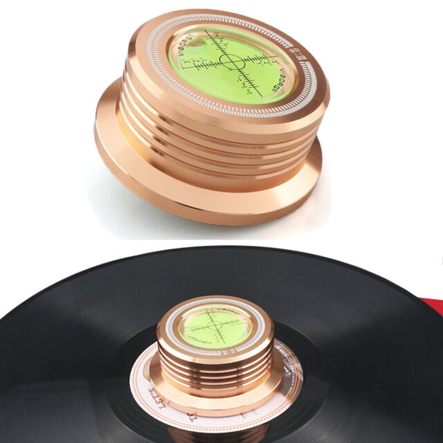 60Hz Record Weight Turntable Vinyl LP Disc Stabilizer Stroboscope Gradienter