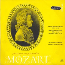 MOZART Nachtmusik Serenata notturna Symphony K.201 SUITNER Eterna 825015 Stereo