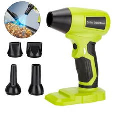 210W Cordless Handheld Leaf Blower For Ryobi 18V Battery Violent Blower Turbofan