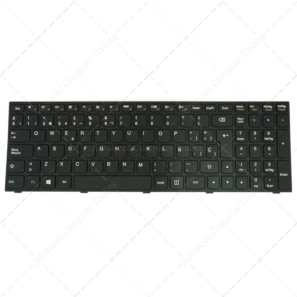 Teclado Español para portátil IBM/Lenovo G50-30 G50-45 G50-70 G50-80 T6G1-SPA - Imagen 2 de 4