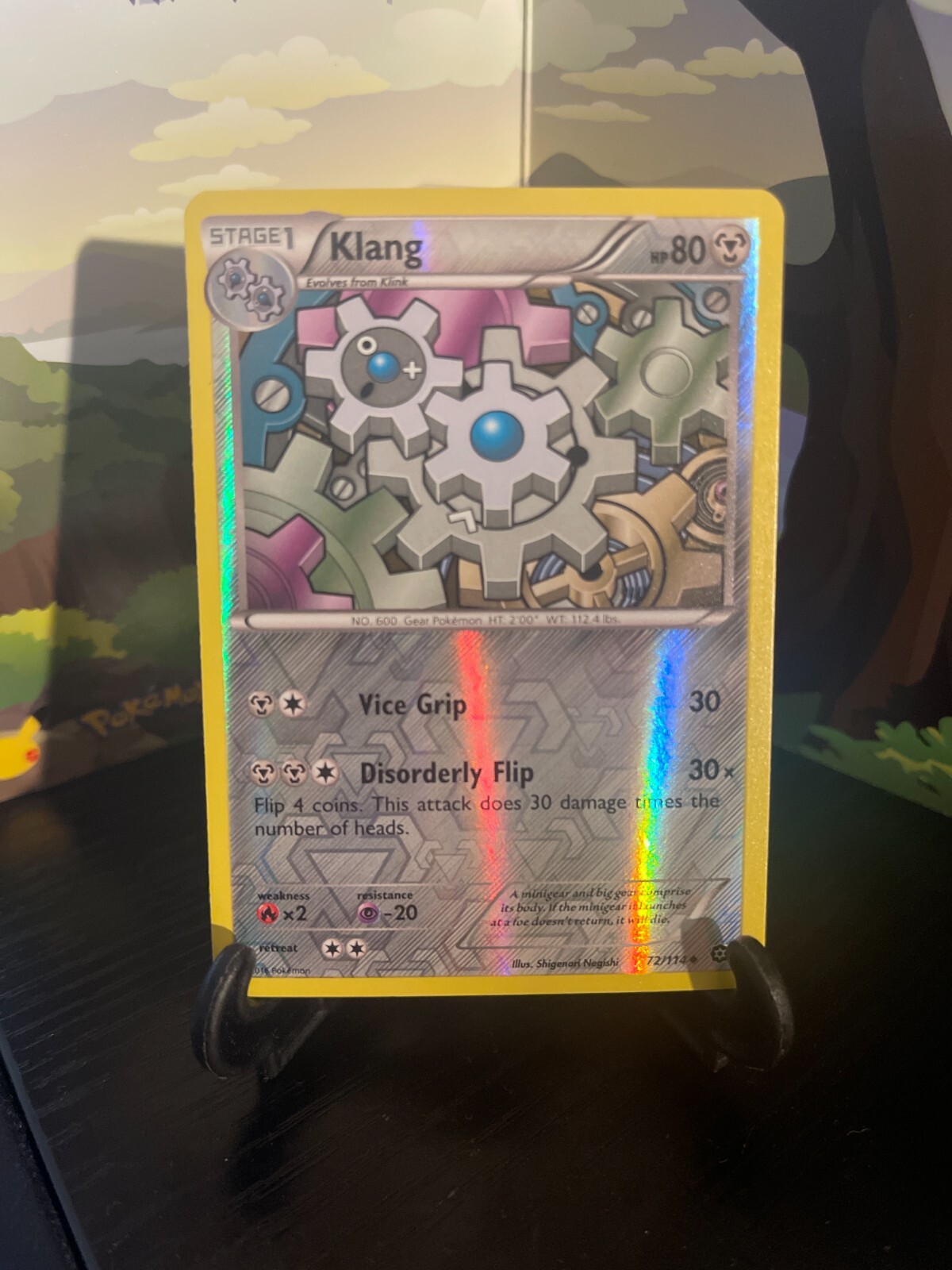 Klang 72/114 - Steam Siege - Uncommon - Reverse Holo - Pokemon Card TCG - LP