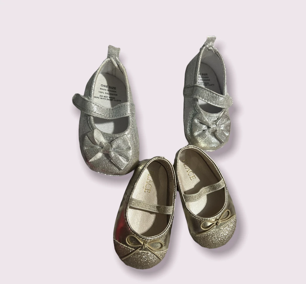 Gold baby 2024 shoes size 3