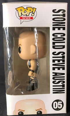Vaulted Gamestop Exclusive WWE Stone Cold Steve Austin #05 Funko