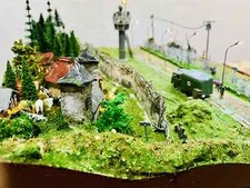 Diorama H0/1:87 DDR Grenze - nach Original - ...