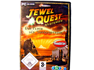 CD-ROM Jewel Quest  Der FLUCH der SMARAGDTRÄNE Mysteries