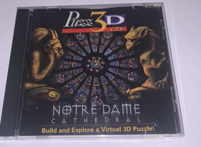 Puzz-3D PC 4 CD-ROM Value Set Notre Dame