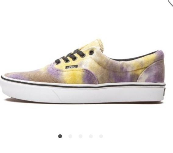 Vans Comfycush Era Corduroy Shoe Wmn Sz 9.5 Men 8 Blotched  display picture 1
