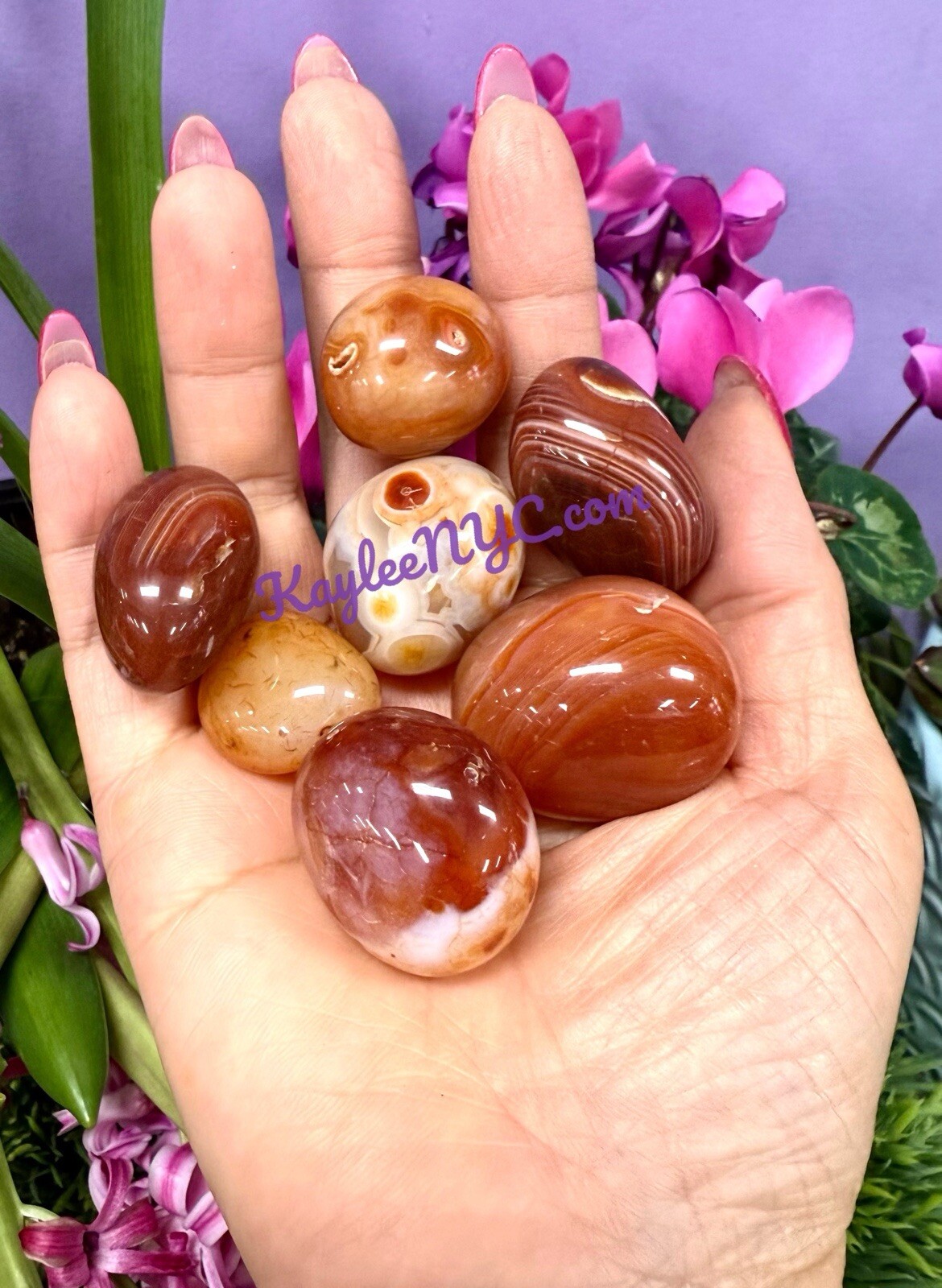 Wholesale Lot 2 Lbs Natural Sardonyx Tumble Crystal Healing Energy