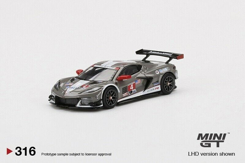 MINI GT 1:64 Chevrolet Corvette C8.R #4 Racing LHD Model Car in box