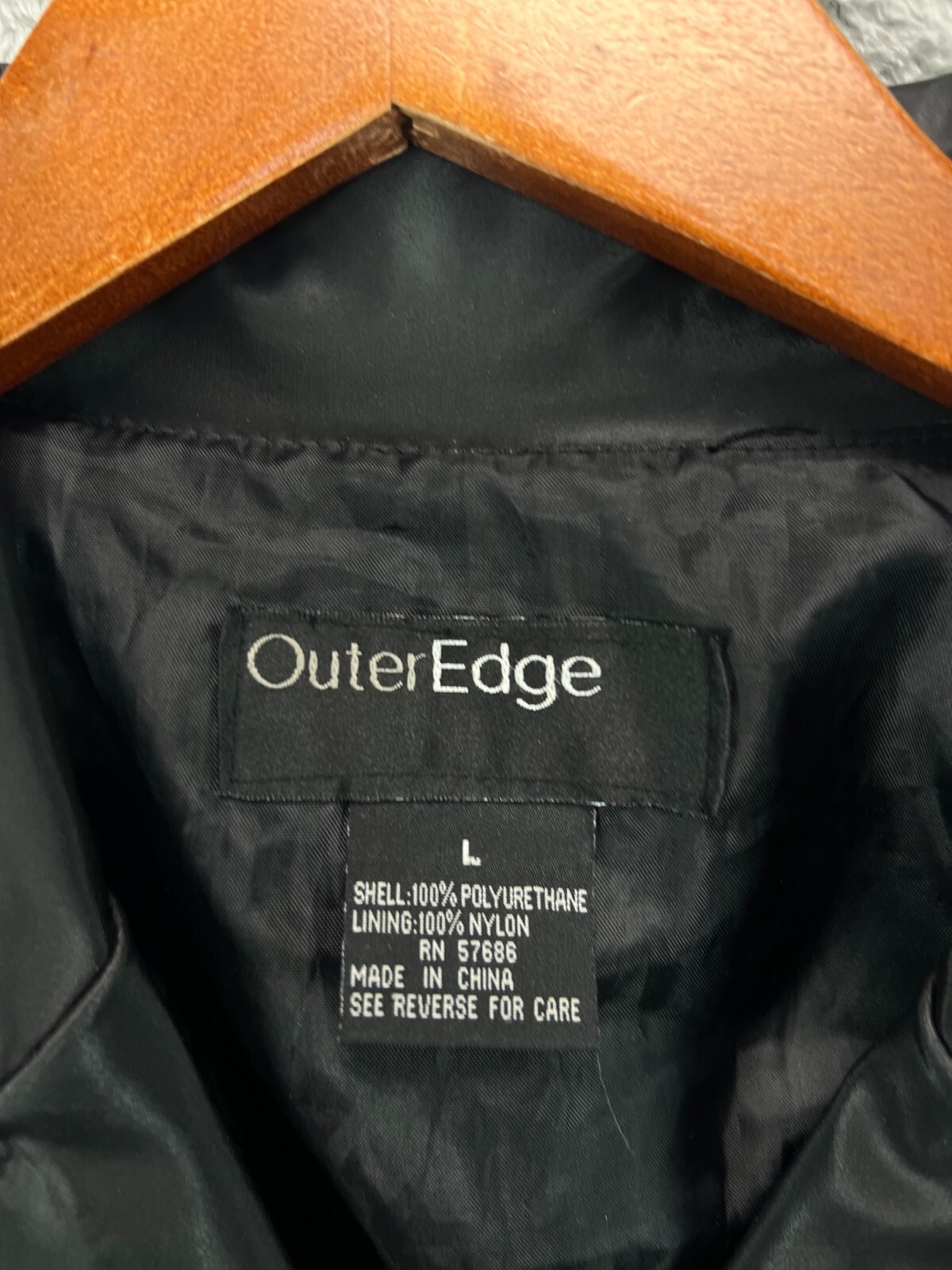 Outer Edge Softshell Jacket Womens Large Black So… - image 3