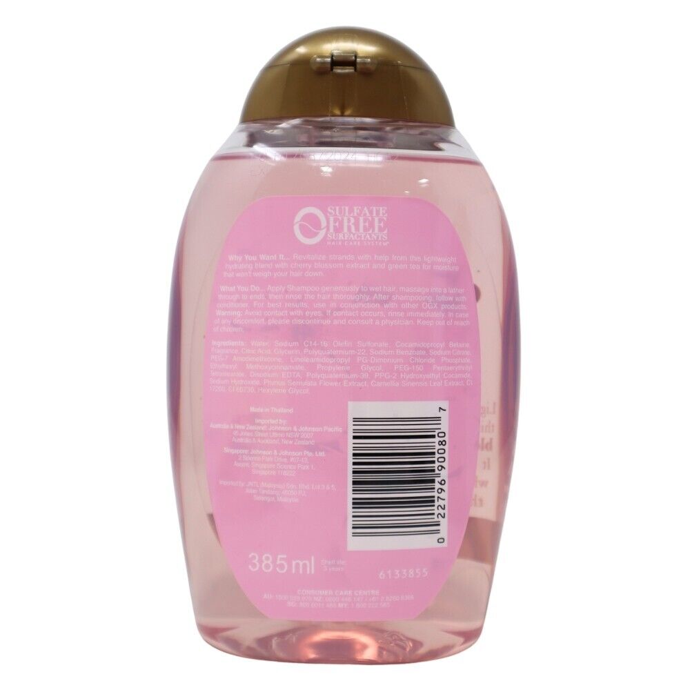 OGX Heavenly Hydration Cherry Blossom Shampoo 13 FL Oz for OGX Heavenly Hydration Cherry Blossom Shampoo 13 FL Oz for