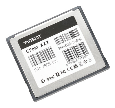 32GB Yansen CFast Memory Card 600X Speed Rating