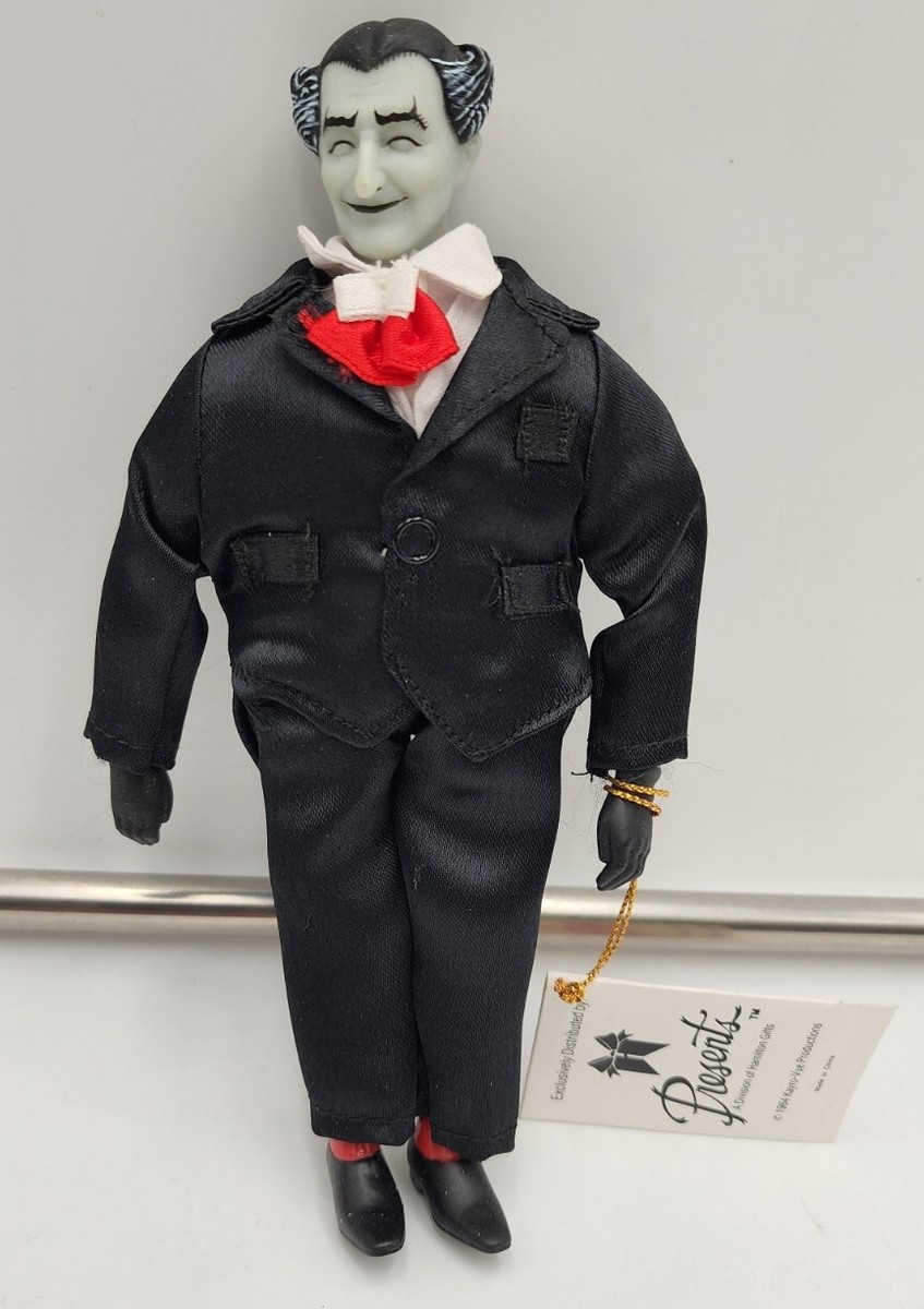 Vintage GRANDPA MUNSTER Plush Doll Hamilton Gifts Presents The