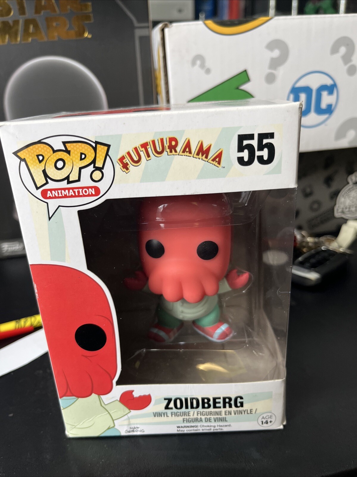 Funko Pop! Vinyl: Futurama - Dr. Zoidberg #55 Box Damage