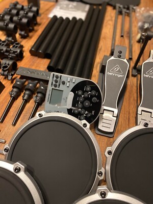 Behringer XD80USB Drum Kit Spare Parts Pads Cymbals Pedals Module Cables USB Set