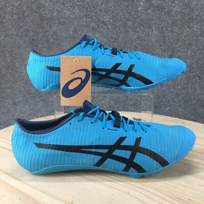 Asics Shoes Mens 12 Sonicsprint Elite 2 Track & Field Sneakers Blue NEW1093A031