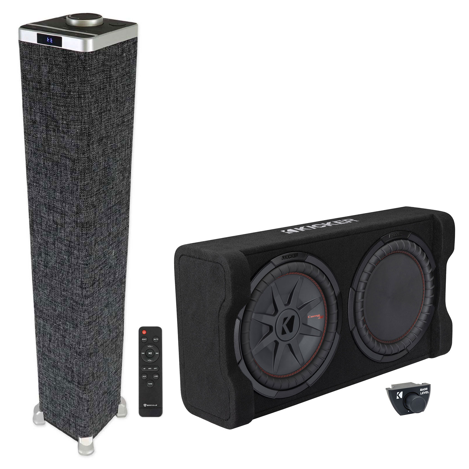 Сабвуфер Kicker 51PTRTP12 TRTP 12 мощностью 500 Вт Корпус Домашний динамик 72890₽