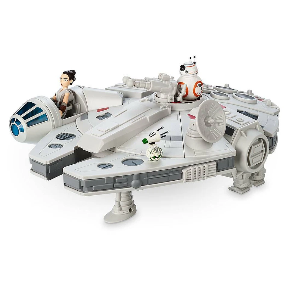 Juego Halcón Milenario con BB8 y Rey, Disney Star Wars Toybox Foto 2 de 4