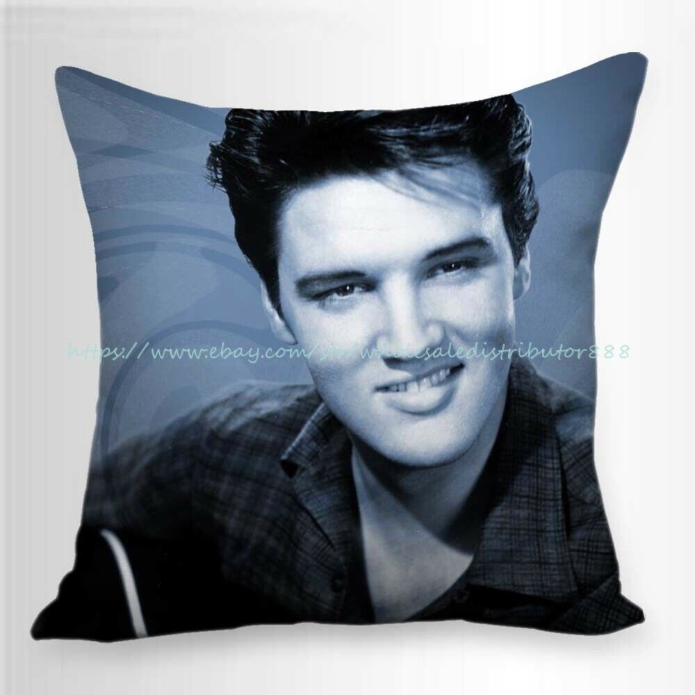 decorative throw pillow case for couch Elvis Presley cushion cover