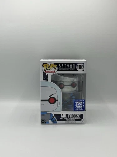 Funko Pop Mr. Freeze 190 Batman The Animated Series DC Legion of Collectors
