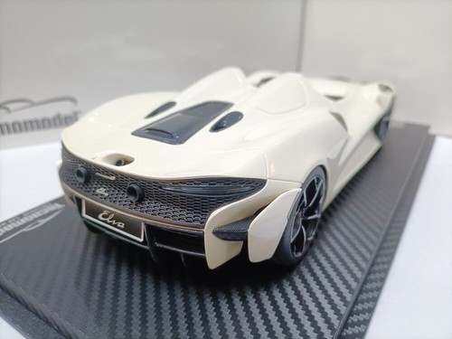 Tecnomodel 1:18 McLaren Supercar Model McLaren Elva 2022 Pearl White - Picture 3 of 12