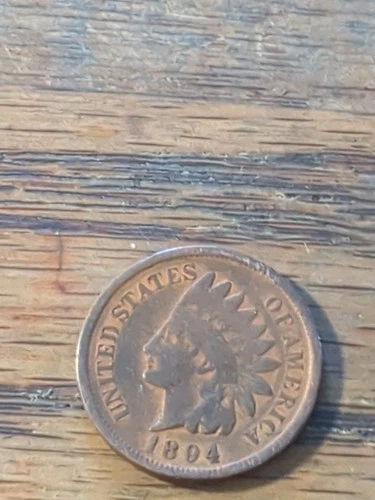 1894 Indian Penny Fine