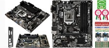 SCHEDA MADRE SOCKET 1150 ASROCK B85M DASH_OL + CPU CORE i7 4790 / i5 4570 + RAM