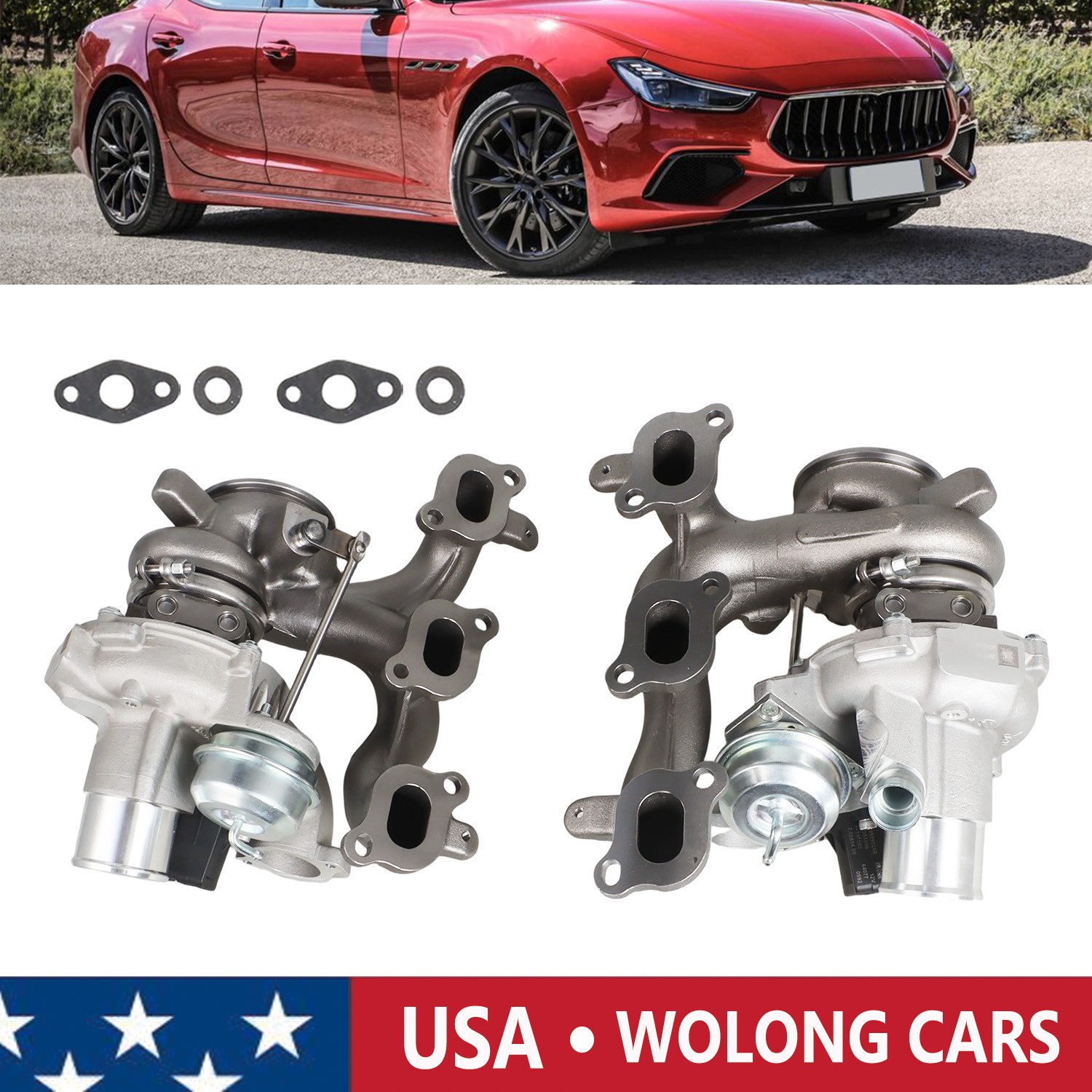 High Quality Turbo For MASERATI GHIBLI Quattroporte Levante V6 RHF5 3.0T V6 NWE