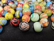 Antique Vintage Marbles My Dads Marbles