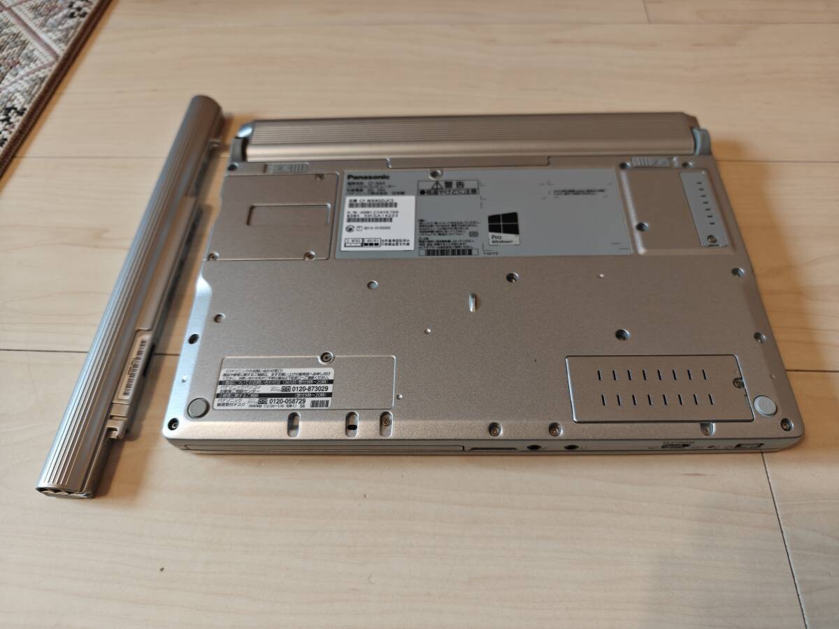 動作確認済】パナソニック Let's note CF-NX4 4GB i3 動作確認済