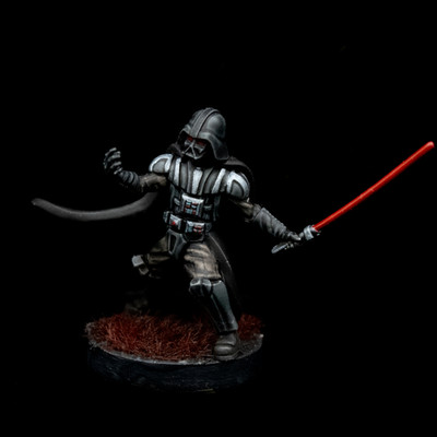 Atomic Mass Games Star Wars Wargame Legion Painted Darth Vader 28mm Miniature