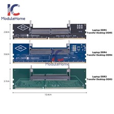DDR3 DDR4 DDR5 Laptop to Desktop Memory Adapter Card SO-DIMM To PC DIMM Lot