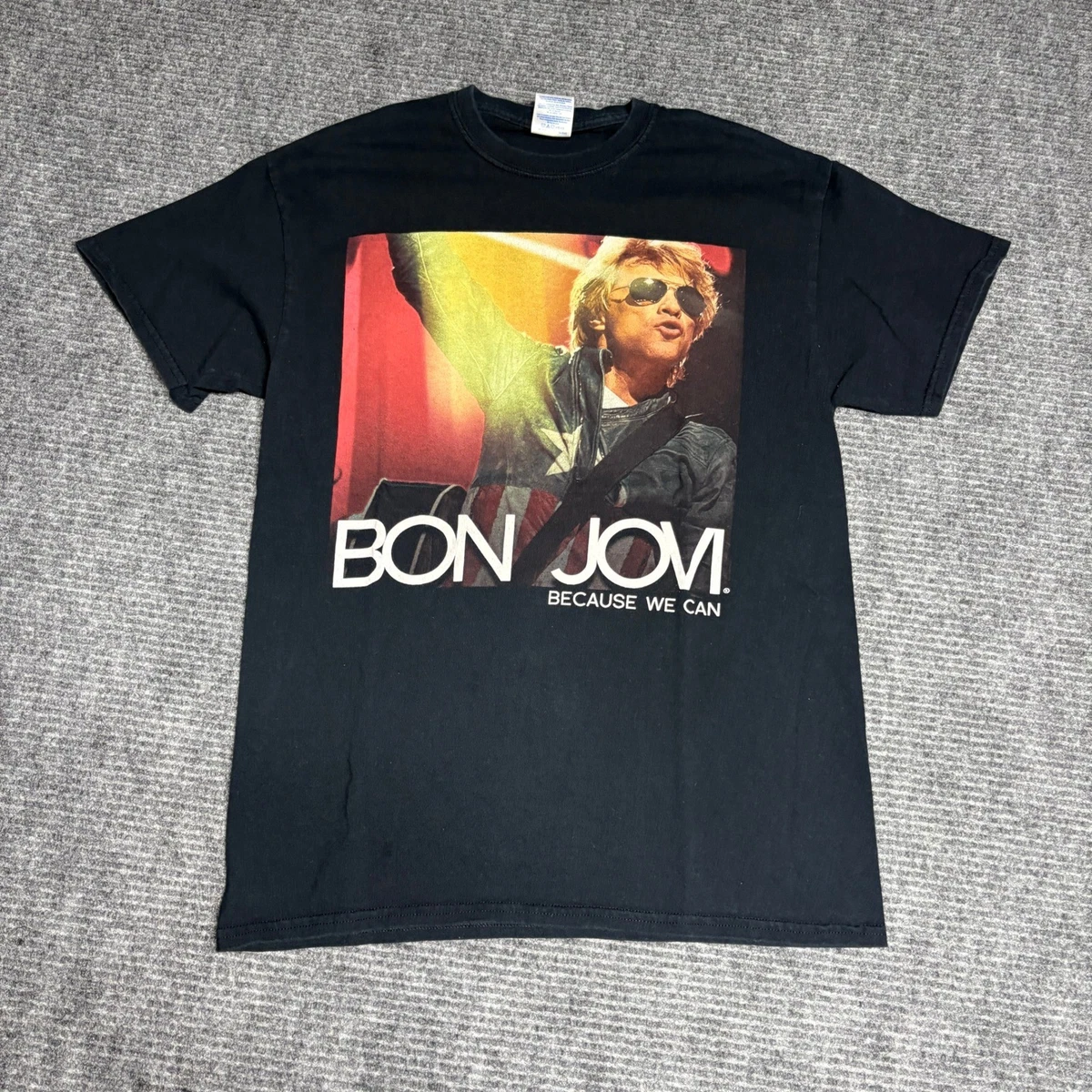 Bon Jovi Tour Shirt In Men's T-Shirts for sale | eBay