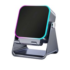 Mini Induction Speaker with Phone Stand 5-in-1 Wireless Bluetooth Audio  Light