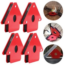 4 x Schwei&szlig;magnet Schwei&szlig;winkel Magnet Set Schwei&szlig;en Haftkraft bis 11kg Zubeh&ouml;r
