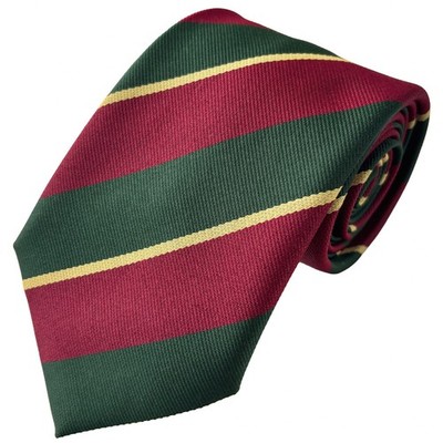 Worcestershire and Sherwood Foresters (WSF) Regimentskrawatte - hergestellt in Großbritannien