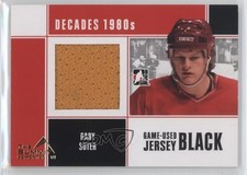 2010-11 ITG Decades 1980s Black The Summit Edmonton 1/1 Gary Suter #M-28 2a8