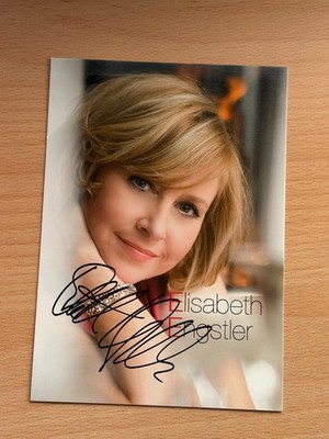 Elisabeth Engstler - Autograph Card Original Signed - #54332