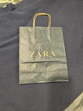 ZARA Paper Shopping Bag Store Carrier Bag Fashion Retail