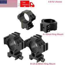 30mm Scope Mount Rings Low Profile Dovetail Rail Mount / 25.4 30mm Ring Mount