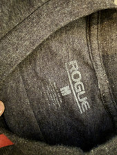 Rogue Men's Gray Red Logo Regular Fit Graphic Crew Neck T-Shirt Size M