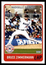 2025 Bruce Zimmermann Choice Minor League Rookie Nashville Sounds Brewers
