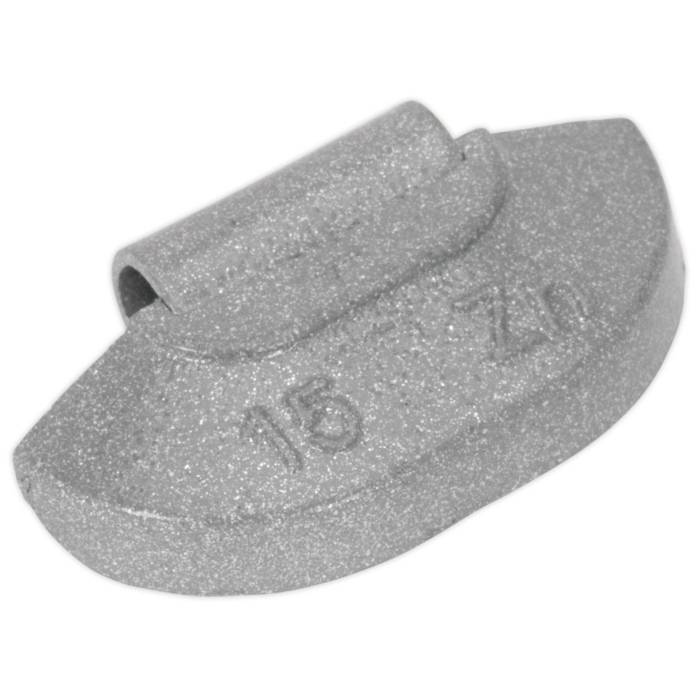 Sealey Wheel Weight 15g Hammer-On Zinc for Steel Wheels Pack of 100