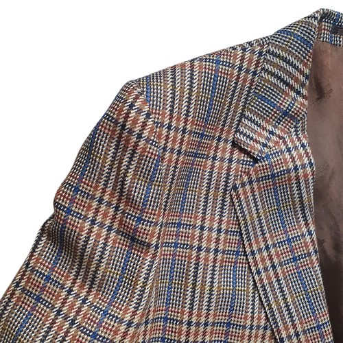 Aquascutum Men's Wool Jacket Check Pure New Wool Tweed Blazer Vintage (44L) - Picture 2 of 19