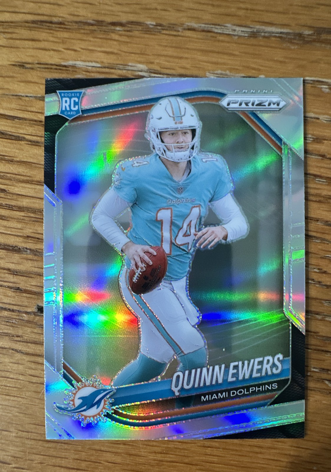 2025 Panini Prizm - Rookies Quinn Ewers #307 Silver Prizm (RC)